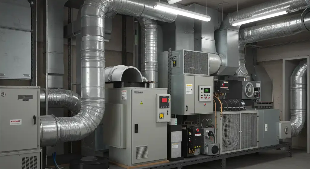HVAC Company in Cleveland, TX 1 All kind of HVAC products ranging from AC, furnace, air ducts inside of a room