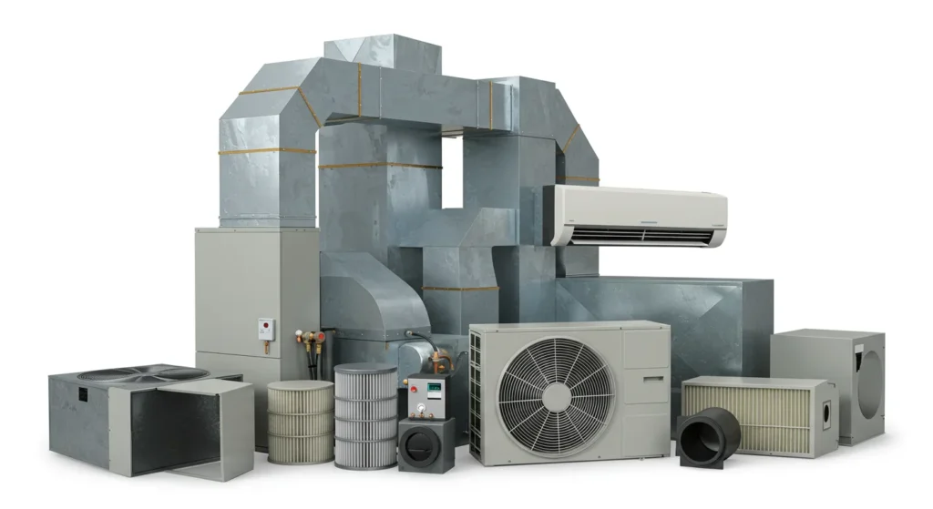 HVAC in Cleveland, TX 1 All kinds of HVAC products including Furnaces, ACs, Ducts, purifiers